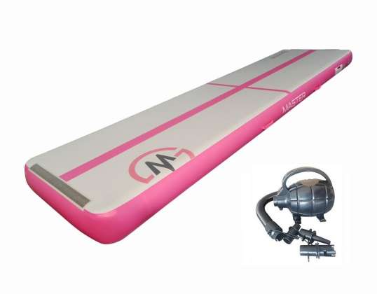 Airtrack MASTER 400 x 100 x 20 cm gri roz