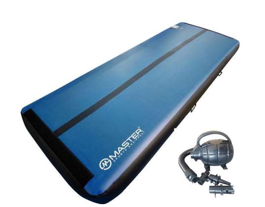 Airtrack MASTER 400 x 150 x 30 cm - bleu - noir