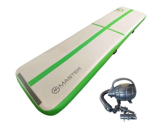 Airtrack MASTER 500 x 100 x 10 cm - gri - yeşil