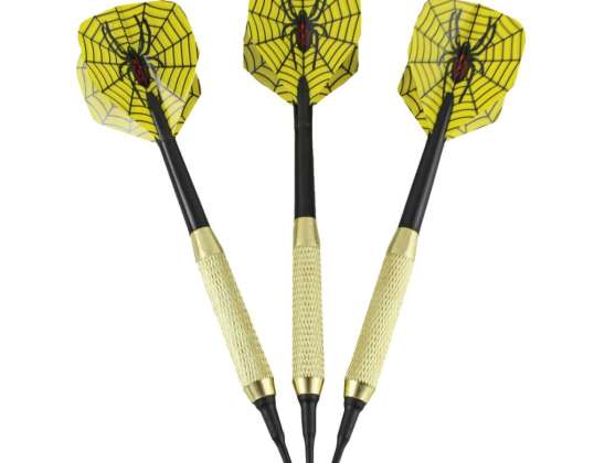 Darts MASTER Plated Brass 3-tlg. - softip 16g