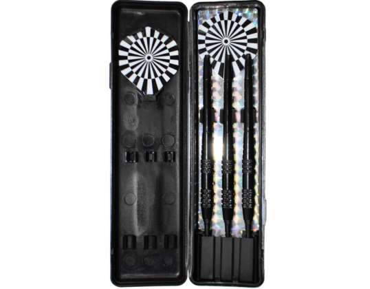 Darts MASTER Wizard Black Brass 3 pcs   softip 18g