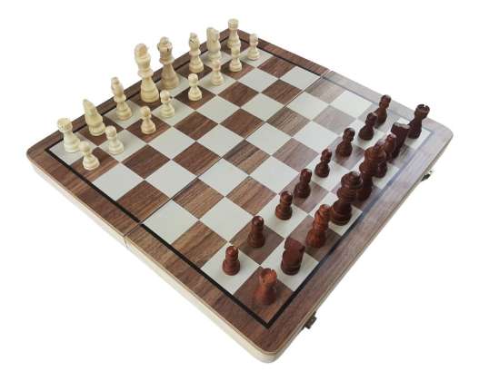 Shakki MASTER magneettinen puu 39 x 39 cm