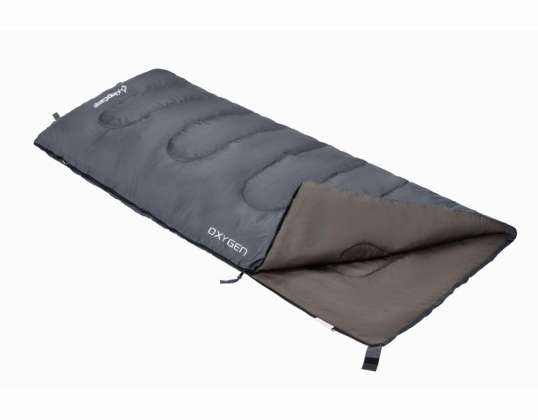 Saco de dormir KING CAMP Oxígeno negro - cremallera izquierda