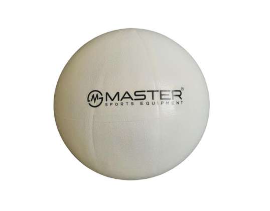 Gymnastikbold MASTER Over Bold 26 cm hvid