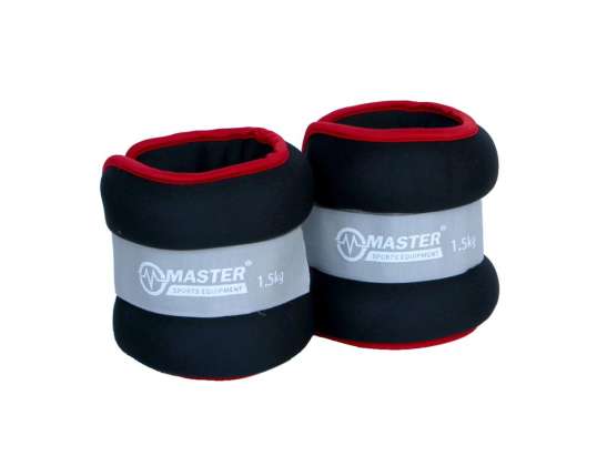 Knöchelgewichte Neopren 2 x 1,5 kg