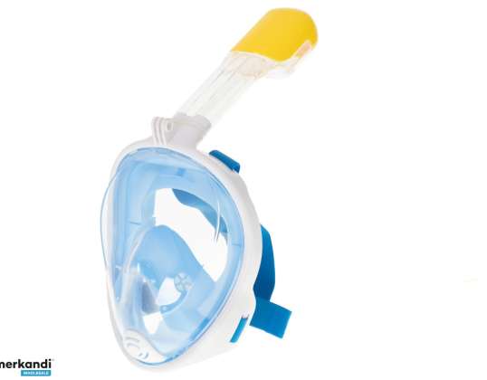 Full foldable snorkeling mask S/M blue