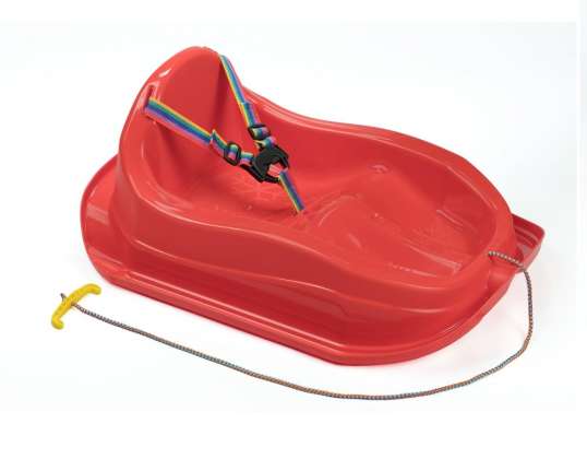 Plastikust kelk Baby Mini - punane