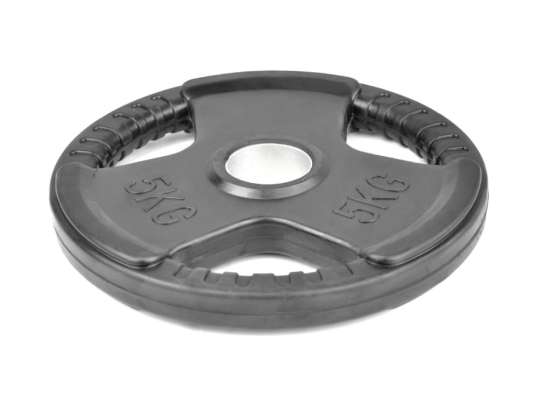 Olympic Hantelscheibe MASTER 5 kg - gummiert