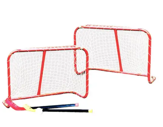 Unihockey Torset MASTER 81 x 54 x 31 cm mit Stöcken