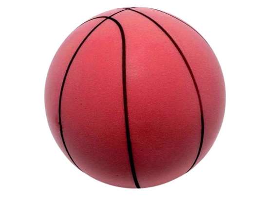 MASTER Pehme korvpallipall 18 cm punane