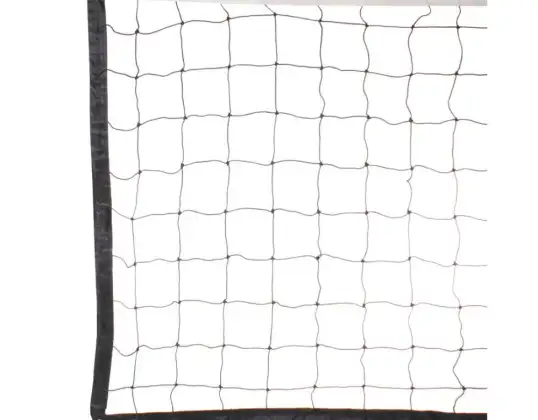 Filet de football MASTER 9,5 x 1 m avec corde noir