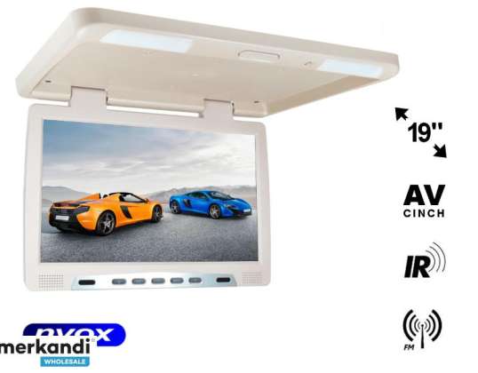 Moniteur LCD Suspendu 19 pouces NVOX RF1980 BE