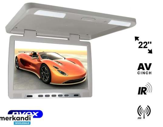 Moniteur LCD suspendu au plafond 22 pouces LED IR FM VGA... NVOX RF2289 GR