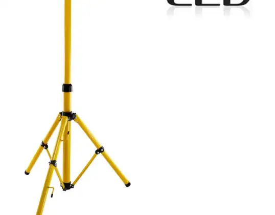 Tragbarer LED-Fluter 50w x2 Stativ teleskopisch 160cm