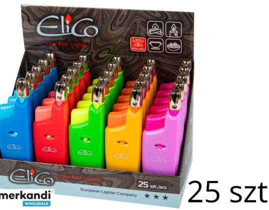 53 275# Piezoelektrisches Feuerzeug ul 1253 teleskopierbar einziehbar 25 Stück