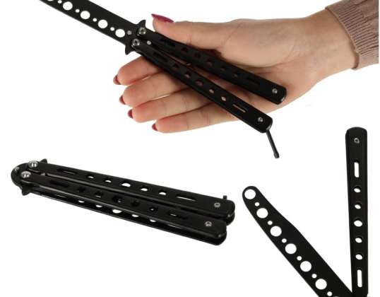 A training butterfly knife for blunt butterfly exercises