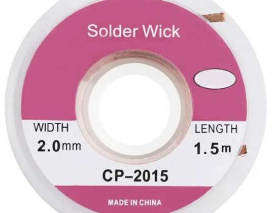 NZ18 Avlodingstape flette 2mm x1.5m