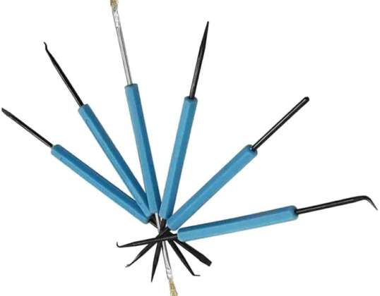 NZ33 Ensemble de 6 outils avec crochets et grattoirs