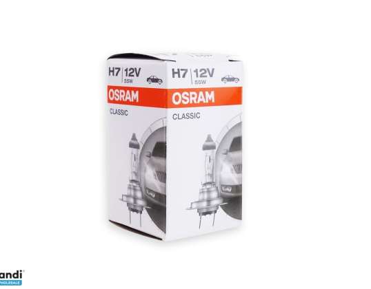 OSRAM Classic H7 12V 55W PX26D Halogen Bulb
