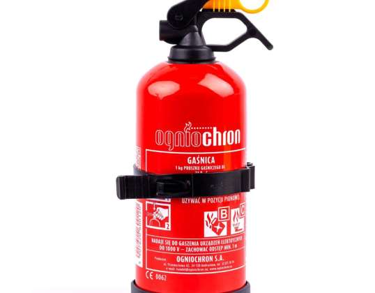 Powder Fire Extinguisher GP 1 BC with Bracket