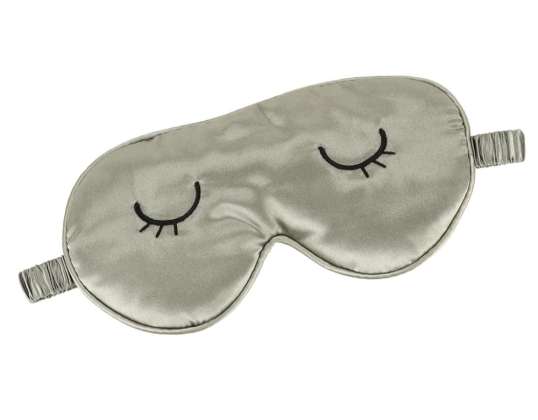 Blindfold sleeping mask in cover gray