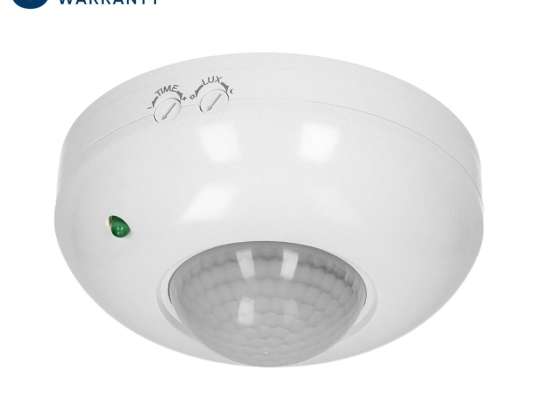 Kustības sensors 360° IP20. 1200W. balts
