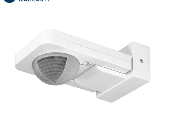 Senzor pohybu 360st. IP65. 2000W. dosah max. 20m. bílý