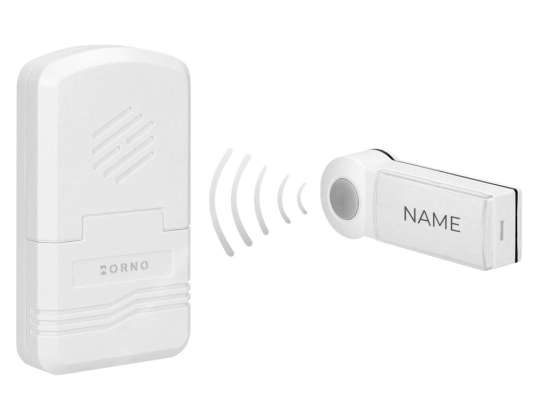 Wireless bell DISCO DC. battery-powered. learning system. 1 sound. 70m