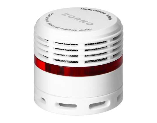 Batteriebetriebener MINI Rauchmelder mit integriertem Akku