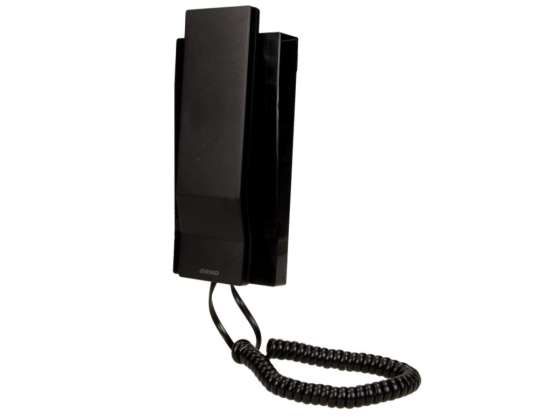Unifon for expanding intercoms from the FORNAX series. black