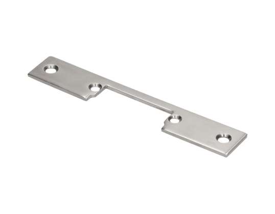 Korte dubbelzijdige INOX plaat
