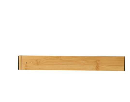 Organizador de gaveta divisor de bambu ajustável para ferramentas de talheres 56cm 1piece