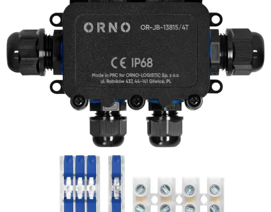 Н/т HD IP68 бокс. 0,5 6,0 мм? .2 М20 сальников. 2 железы M16. Т-чип