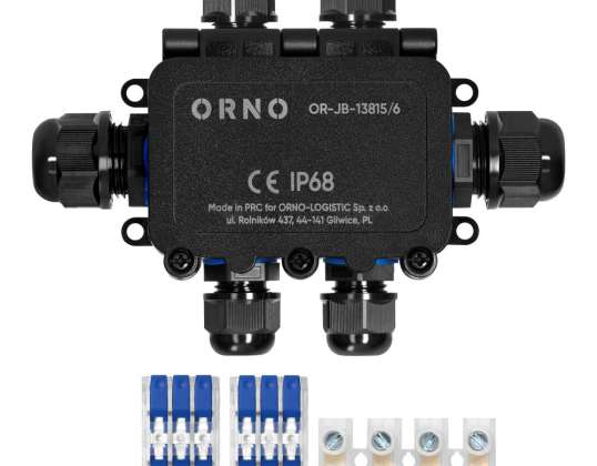 Коробка n/t HD IP68. 0.5 6.0mm? .2 втулки M20. 4 втулки M16