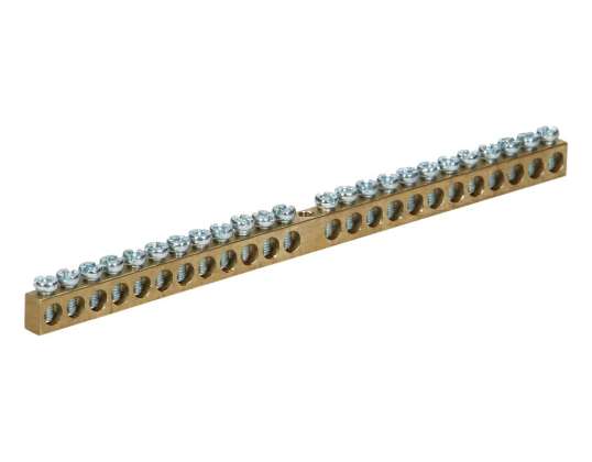 Terminal block. 24 wires