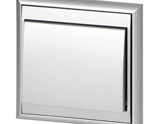 Einpoliger Schalter Luna. 10A. 250V. WP 1L. silber