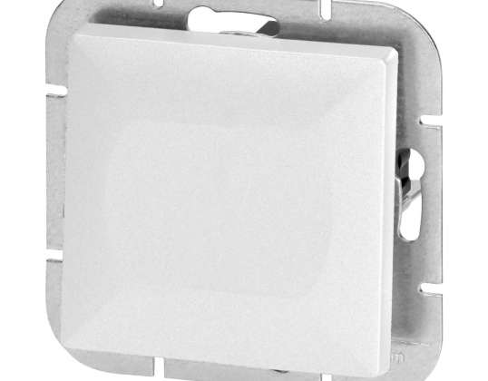 Karma anahtar p/t Pearl. 10A. 250V. WP 8P. beyaz