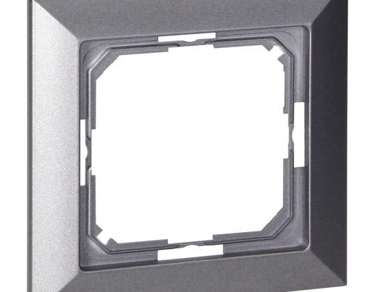 Enkelvoudig frame Pearl. Ra 1P. antraciet