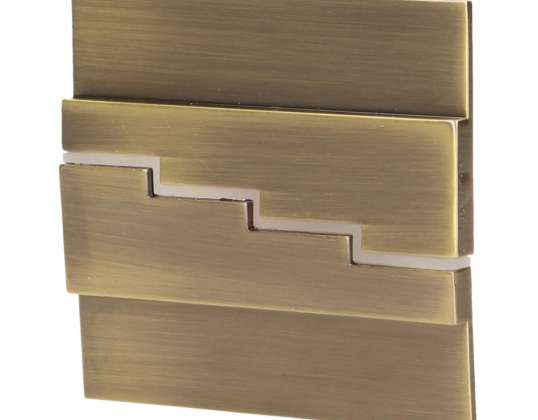 LYNX LED 1.2W. luminaire mural d'escalier. 12V DC. 100lm. 3000K. laiton