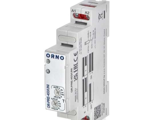 Time Relay with Delayed Switch-On