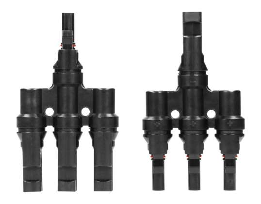 Distributeur 3xMC4. Type T. pour panneaux photovoltaïques