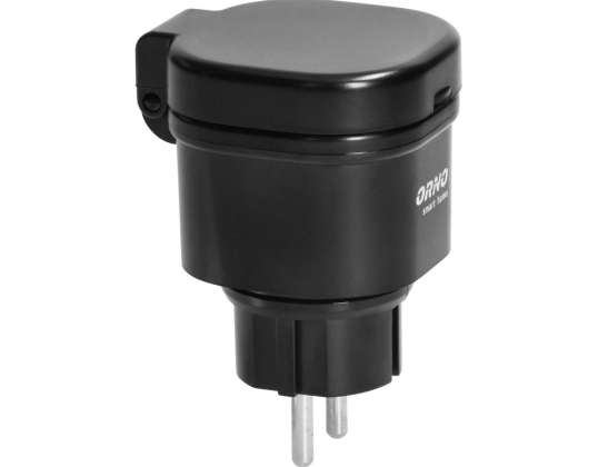 Outdoor socket controlled wirelessly.