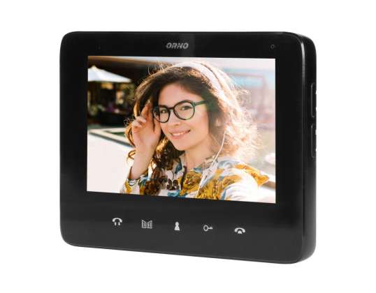 Video monitors bez austiņām. Krāsu. LCD 7".