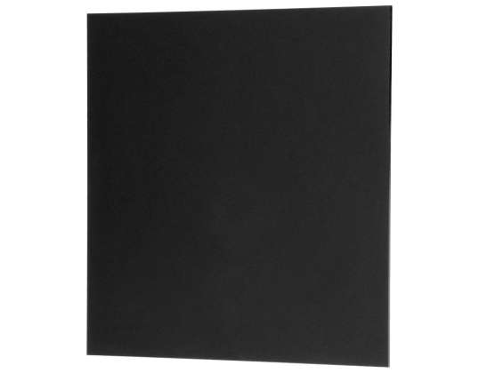 Panneau plexiglas. Universel. noir mat