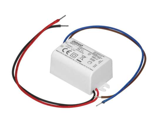 Мини Блок питания для LED в коробке 12VDC 6W. IP20. 55/29.5/22mm