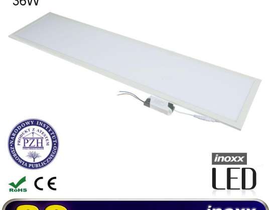 Panneau LED 120x30 36w Plafonnier Slim Light Box 3000k Heat