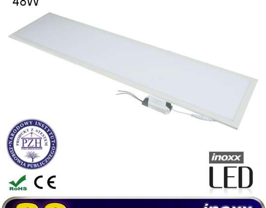 Panneau LED Plafond 120x30 48W Slim Cassette 4000K Neutre
