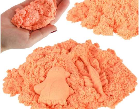 Sabbia cinetica 1kg in sacchetto arancione