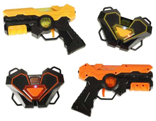 Paintball laserpistol x 2 med infrarødt mål x 2