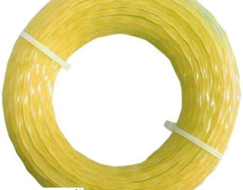 Schneidfaden verstärkter Vierkant 2,4 mm x 15 m. proline